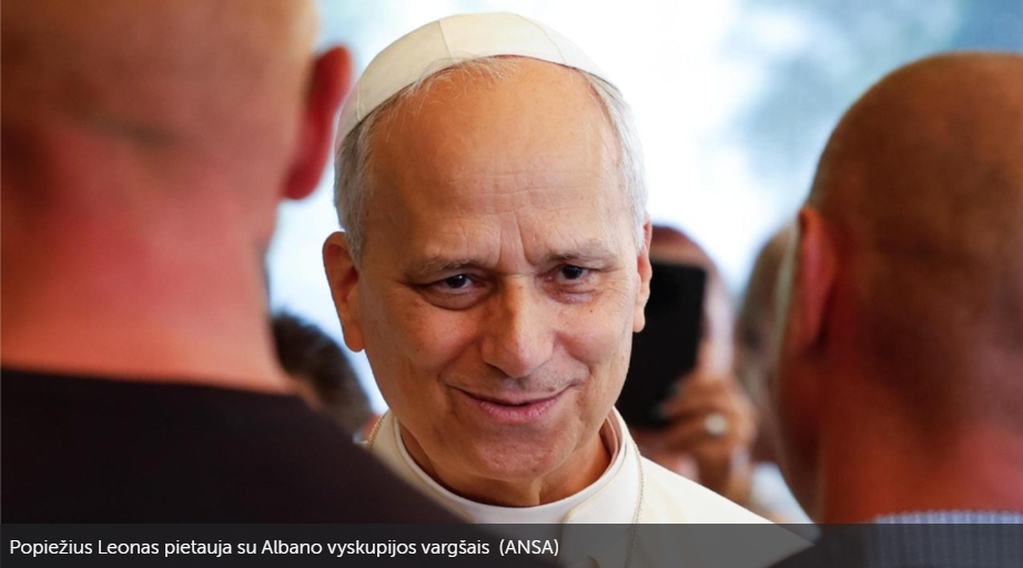 Popiežius Leonas XIV  Apaštališkasis paraginimas  DILEXI TE  Apie meilę vargšams